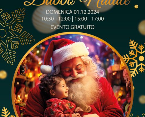 UNA FOTO CON BABBO NATALE